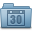 Schedule Folder Blue Icon 32x32 png
